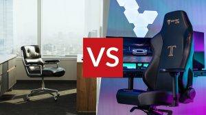 Gaming Chair vs Office Chair 1