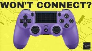 ps4 controller wont connect 1